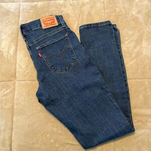 Levi's Blue Straight Jeans Classic Denim Style